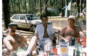 1986  En el camping de zaro